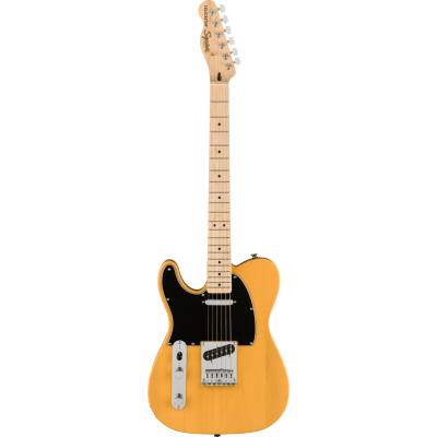 Squier Affinity Series™ Telecaster® Left-Handed, Maple Fingerboard, Black Pickguard, Butterscotch Blonde