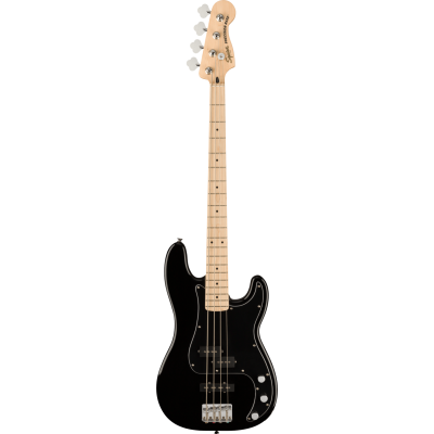Squier Affinity Series™ Precision Bass® PJ, Maple Fingerboard, Black Pickguard, Black