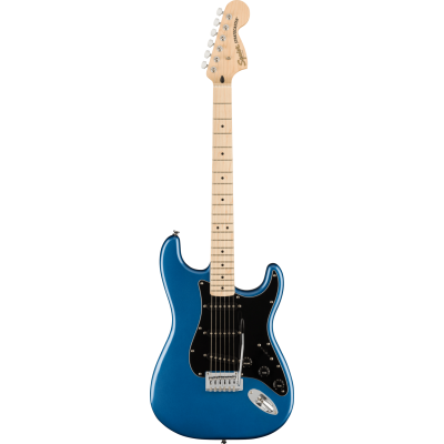 Squier Affinity Series™ Stratocaster®, Maple Fingerboard, Black Pickguard, Lake Placid Blue