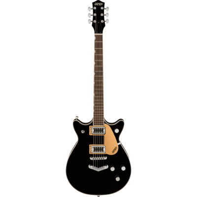 Gretsch G5222 Electromatic® Double Jet™ BT with V-Stoptail, Laurel Fingerboard, Black