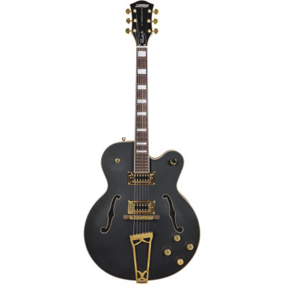 Gretsch G5191BK Tim Armstrong Signature Electromatic® Hollow Body, Gold Hardware, Flat Black