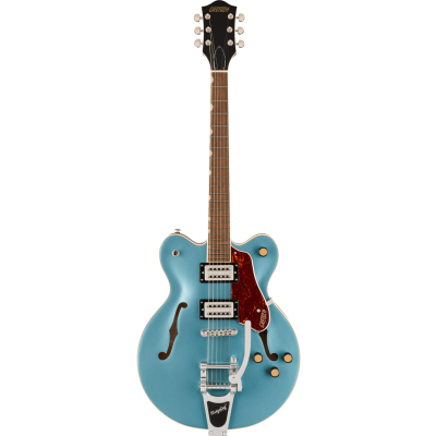 Gretsch G2622T Streamliner™ Center Block Double-Cut with Bigsby®, Laurel Fingerboard, Broad’Tron™ BT-3S Pickups, Arctic Blue