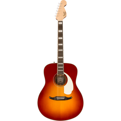 Fender California Vintage Palomino with Case, Aged White Pickguard, Sienna Sunburst