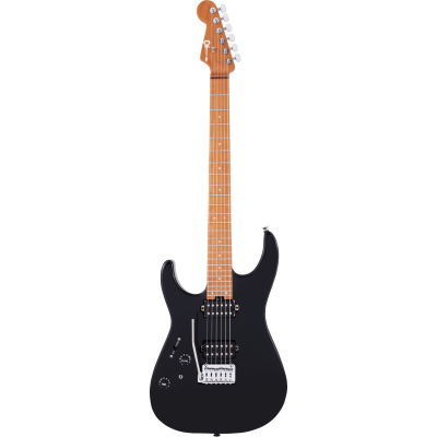 Charvel Pro-Mod DK24 HH 2PT CM LH, Caramelized Fingerboard, Gloss Black