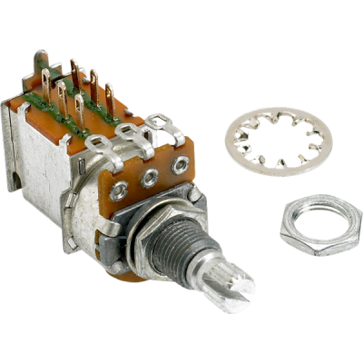 Fender 250K Push/Pull Split Shaft Potentiometer