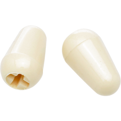 Fender Stratocaster® Switch Tips, Aged White (2)