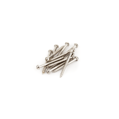 Fender Pure Vintage Jazzmaster®/Telecaster® Pickup Mounting Screws, Nickel (12)