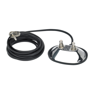 Fender 2-Button Vintage-Style Footswitch: Vibrato / Fat On/Off with 1/4" Jack
