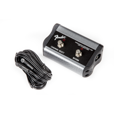 Fender 2-Button Footswitch: Channel / Reverb On/Off with 1/4" Jack