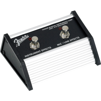 Fender 2-Button Footswitch: Acoustasonic™ Jr. DSP, 1/4" Connector