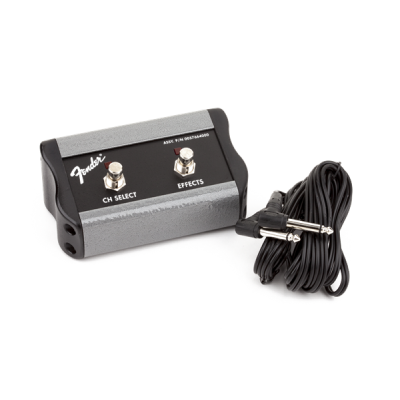 Fender 2-Button Footswitch: Channel/FX, 1/4" Connector