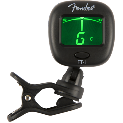 Fender FT-1 Pro Clip-On Tuner, Black