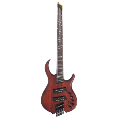Sire Basses M6H 4/MAS mahonie 4-snarige actieve basgitaar mahonie satijn, met gitaartas