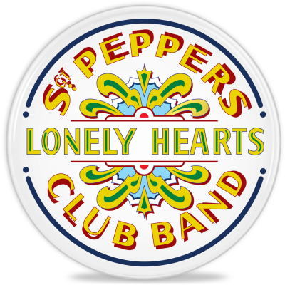 Evans Evans Sgt. Pepper's Souvenir Drumhead, 12 inch