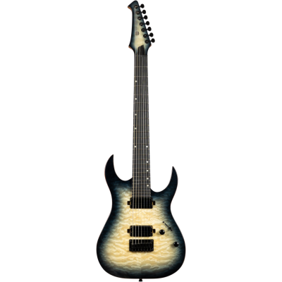 Spira Guitars S507QGYE Trans grey