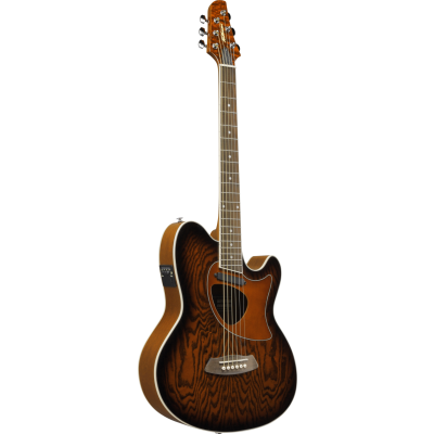 Ibanez TCM50 Vintage Brown Sunburst High Gloss Electro-Akoestische gitaar