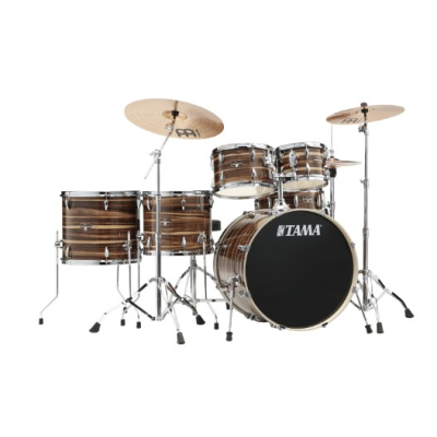 Tama IP62H6W Imperialstar 6-piece complete kit met 22" bass drum COFFEE TEAK WRAP