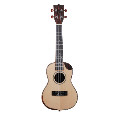 Morgan Ukulele UK-C24 Deluxe met armsteun
