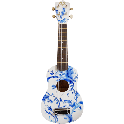 CLX Calista 21 Delfts Blauw Ukelele Delfts Blauw (sopraan)
