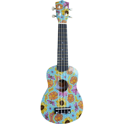 CLX Calista 21 Bloem 1 Ukulele Bloemen 1 (sopraan)