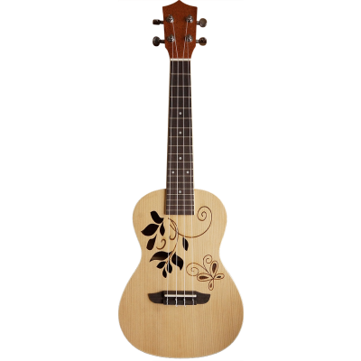 CLX Bladeren SPR Ukulele Bladeren spar (licht)