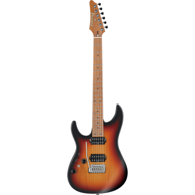 Ibanez AZ2402L Tri Fade Burst Flat
