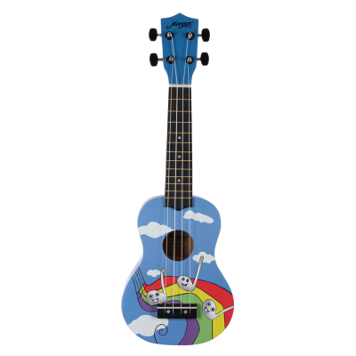 Morgan Ukulele UK-S100 Regenboog