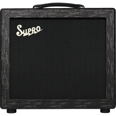 Supro Amulet 1X10 Black On Black + Sfs2