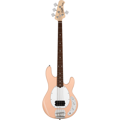 Sterling by Musicman StingRay RAY4 Pueblo Pink basgitaar