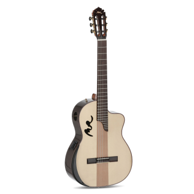 Manuel Rodriguez Elektro-akoestisch Café Cortado Cutaway Eucalyptus gloss
