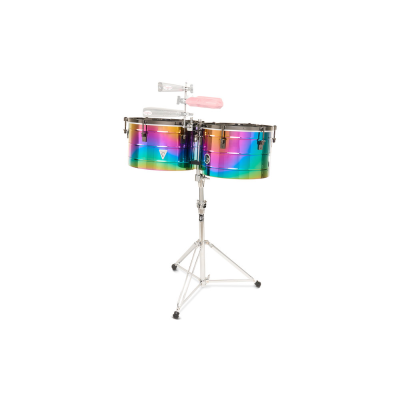 Latin Percussion LP LP258-TS Timbales Tony Succar Rainbow Signature 15" & 16"