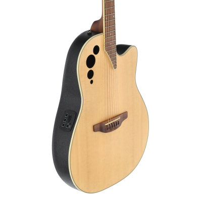 Applause AE44-4S Elektro-akoestische gitaar Mid Cutaway Natural satin