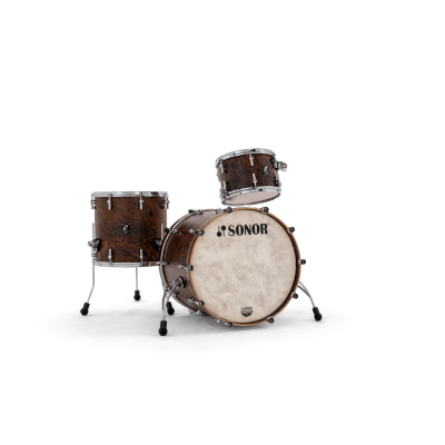 Sonor Momentum Beech Set 322 California Burl 22"BD, 12"TT, 16"FT