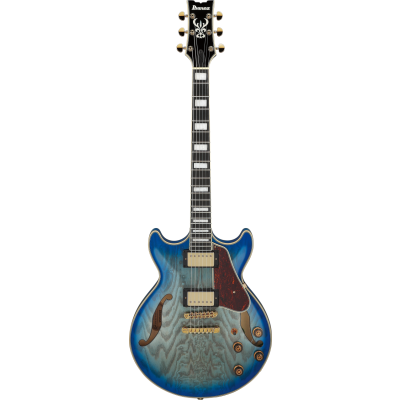 Ibanez AM93QA Jet Blue Burst