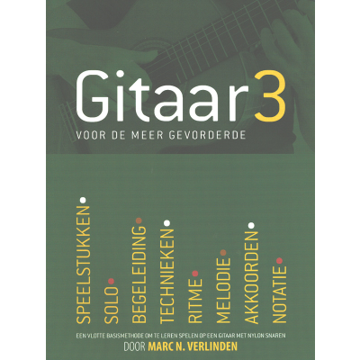 BOEKEN Gitaar 3  - Voor meer gevorderde, Verlinden
