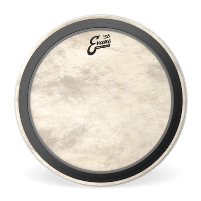 Evans BD18EMADCT EMAD Calftone Bass Drum Head, 18 Inch