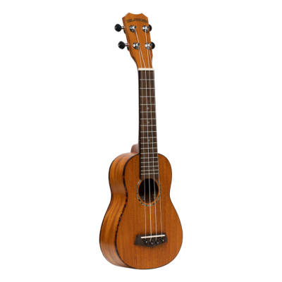 Islander MSS-4 Traditionele sopraan-ukelele met massief mahonie bovenblad