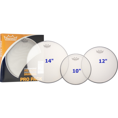 Remo PP-2252-SN Tom pack (10", 12", 14" Silentstroke)