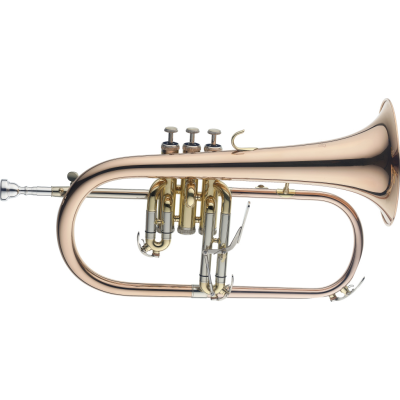 Levante LV-FH6205 Bugle en Sib, cuivre rose