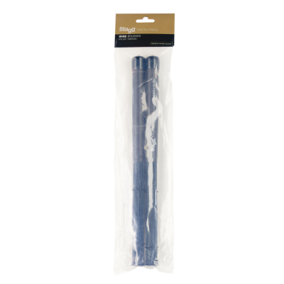 Stagg SBRU15-RN Polybristle kunststof brushes met zwarte houten greep