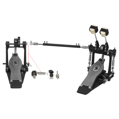 Stagg PPD-52 Dubbel bassdrumpedaal, 52-serie