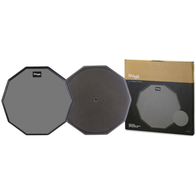 Stagg TD-12R 12" desktop practice pad, ten-sided shape