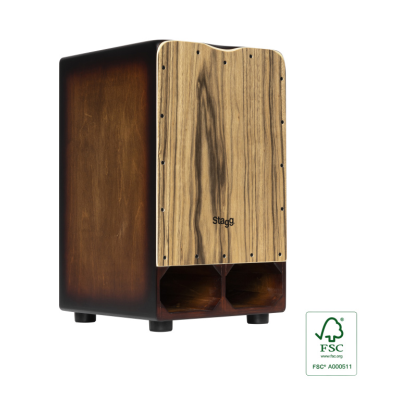 Stagg CAJ-CANNON-EB 24274Cannon Cajon with extra bass punch