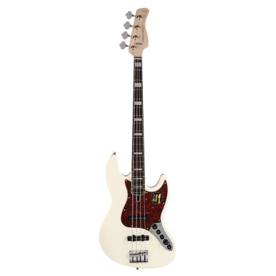 Sire Basses V7+ A4/AWH V7 2nd Gen Series Marcus Miller basgitaar, 4-snarig, elzen, antique white