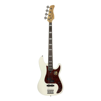 Sire Basses P7+ A4/AWH P7 2nd Gen Series Marcus Miller basgitaar, 4-snarig, elzen, antique white