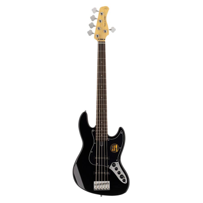 Sire Basses V3+ 5/BK V3 2nd Gen Series Marcus Miller basgitaar, 5-snarig, zwart