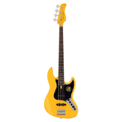 Sire Basses V3+ 4/ORG V3 2nd Gen Series Marcus Miller basgitaar, 4-snarig, oranje