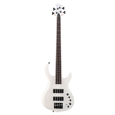 Sire Basses M2+ 4/WHP M2 2nd Gen Series Marcus Miller basgitaar, 4-snarig, mahonie, white pearl