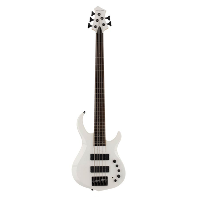 Sire Basses M2+ 5/WHP M2 2nd Gen Series Marcus Miller basgitaar, 5-snarig, mahonie, white pearl