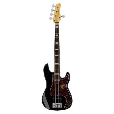 Sire Basses P7+ A5/BK P7 2nd Gen Series Marcus Miller basgitaar, 5-snarig, elzen, zwart